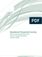 Residents Financial Survey