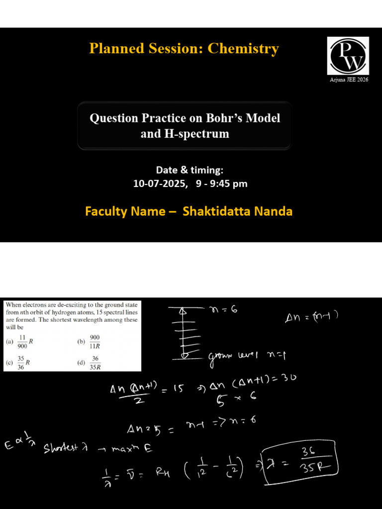 10th June Session Practice Class Work | PDF