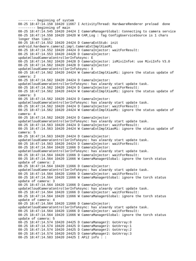 Log Cat 1756122434502 | PDF | Digital Technology | Computer Engineering