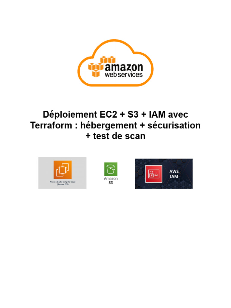 Déploiement sécurisé AWS avec Terraform | PDF | Amazon Web Services ...