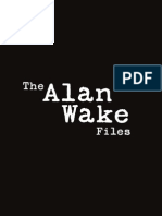 Alan Wake Files Book en