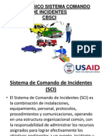 Curso Basico Sistema Comando de Incidentes