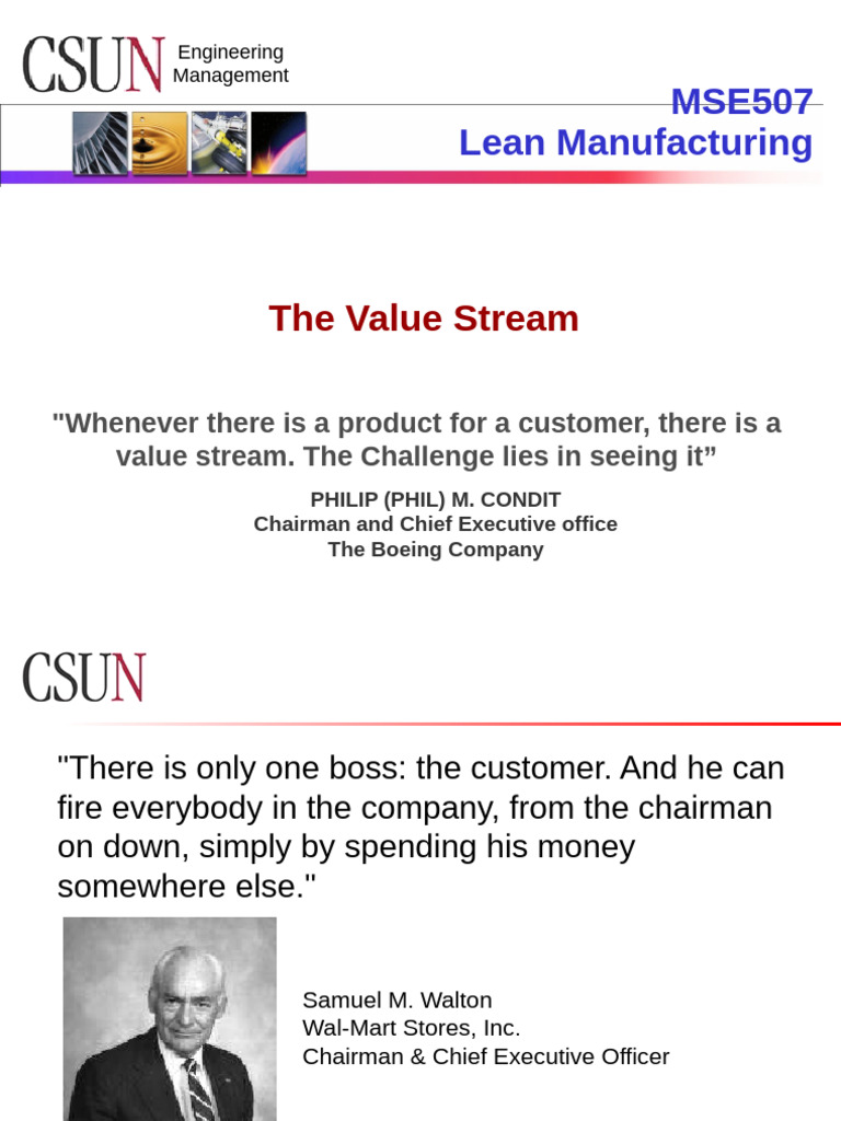Value Stream Mapping in Lean Manufacturing | PDF | Business