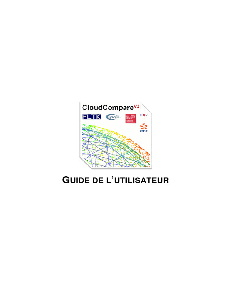 Guide utilisateur CloudCompare V2 | PDF | Interface graphique | Fichier ...