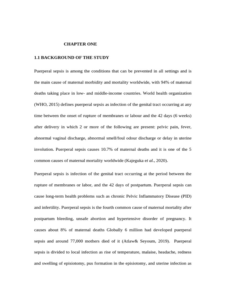 Billy Project | PDF | Postpartum Period | Maternal Death
