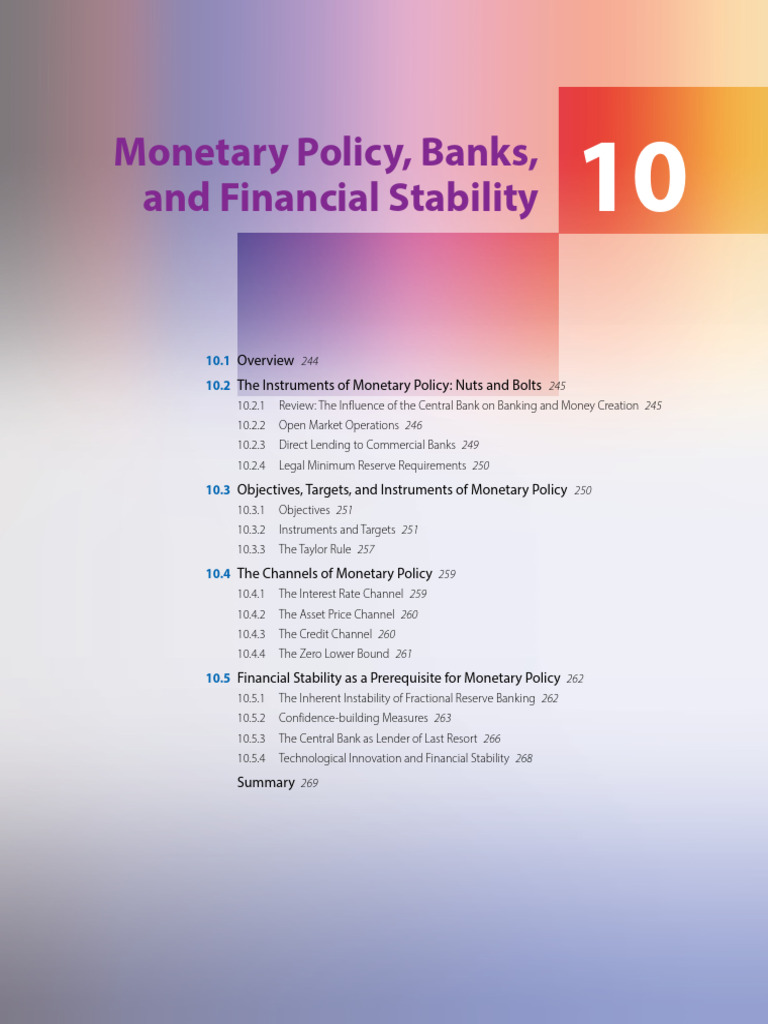 Causes of Bank Runs and Monetary Policy | PDF | Banks | Central Banks