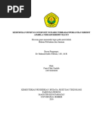 Covernote dalam Perjanjian Kredit | PDF