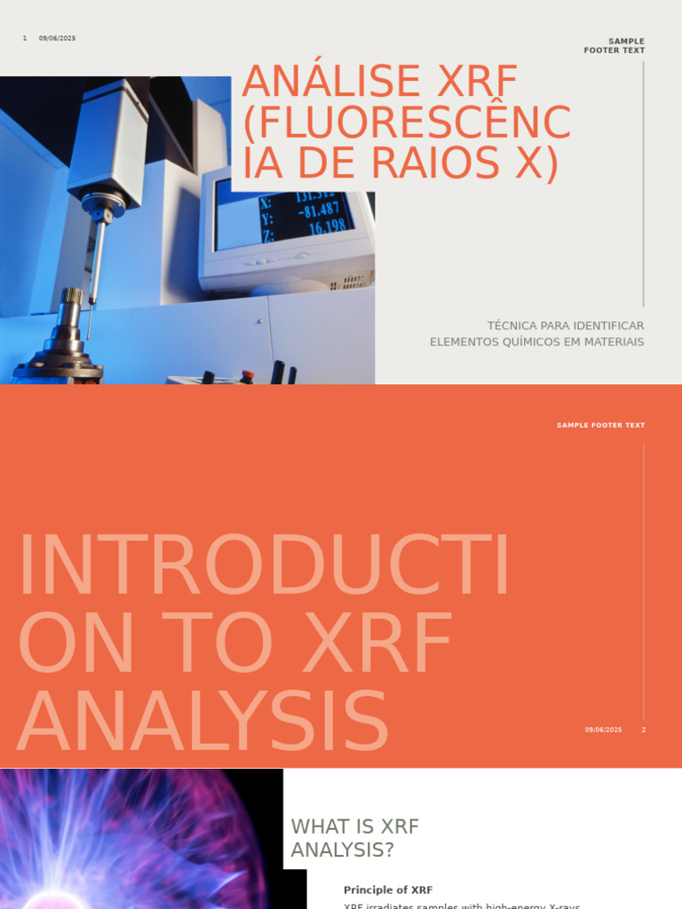 Apresentacao - Analise - XRF É Um Arquivo Sobre XRF | PDF | Scientific ...