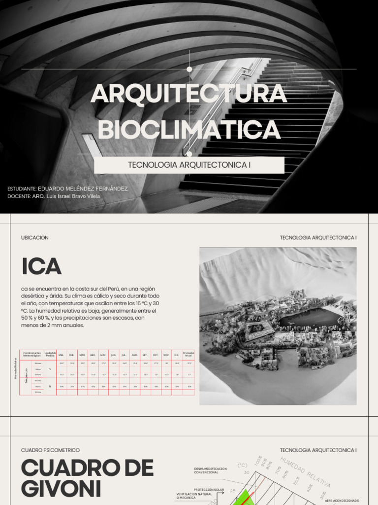 Estrategias de Arquitectura Bioclimática en Ica | PDF | Ventilación ...