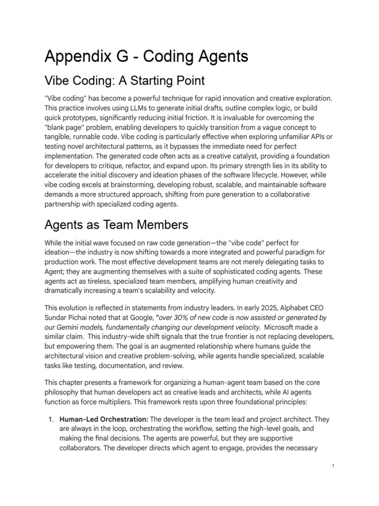 Vibe Coding and AI Agent Framework | PDF | Artificial Intelligence ...