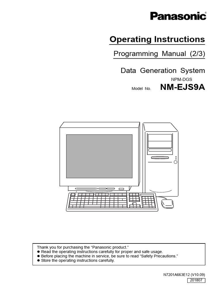 NPM-DGS - Programming Manual | PDF | Operating System | Microsoft Windows