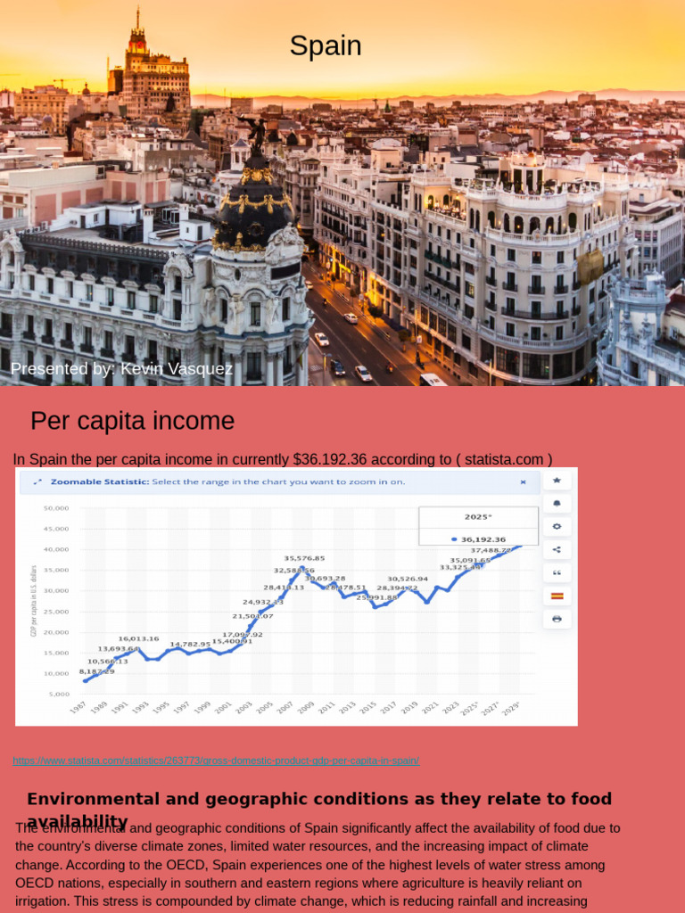 Spain: Income, Culture, and Food Security | PDF | Spanish Cuisine | Cuisine