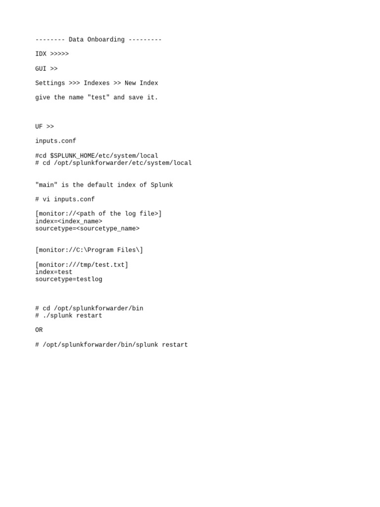 Data Onboarding | PDF