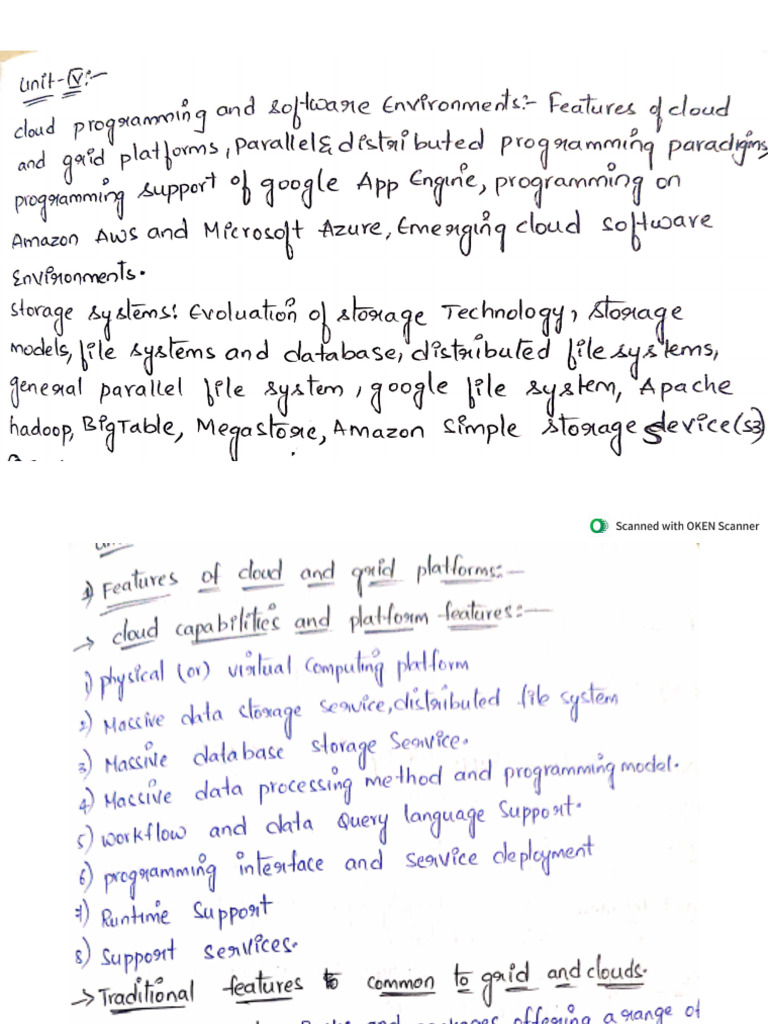 Unit-4 Cloud Computing | PDF