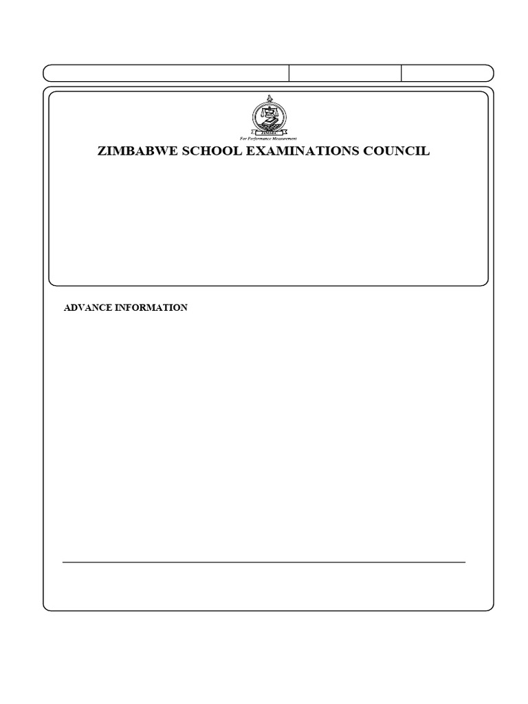 ZIMSEC A-Level Building Technology Specimen | PDF