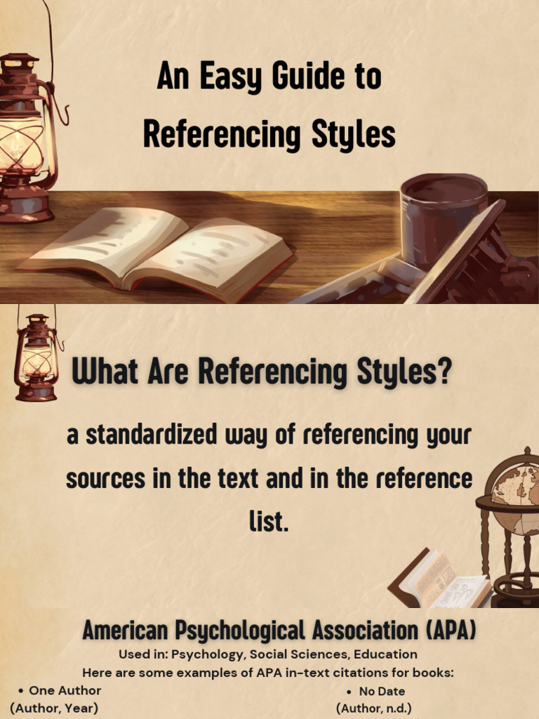 Comprehensive Guide to APA and MLA Styles | PDF | Publishing | Written ...