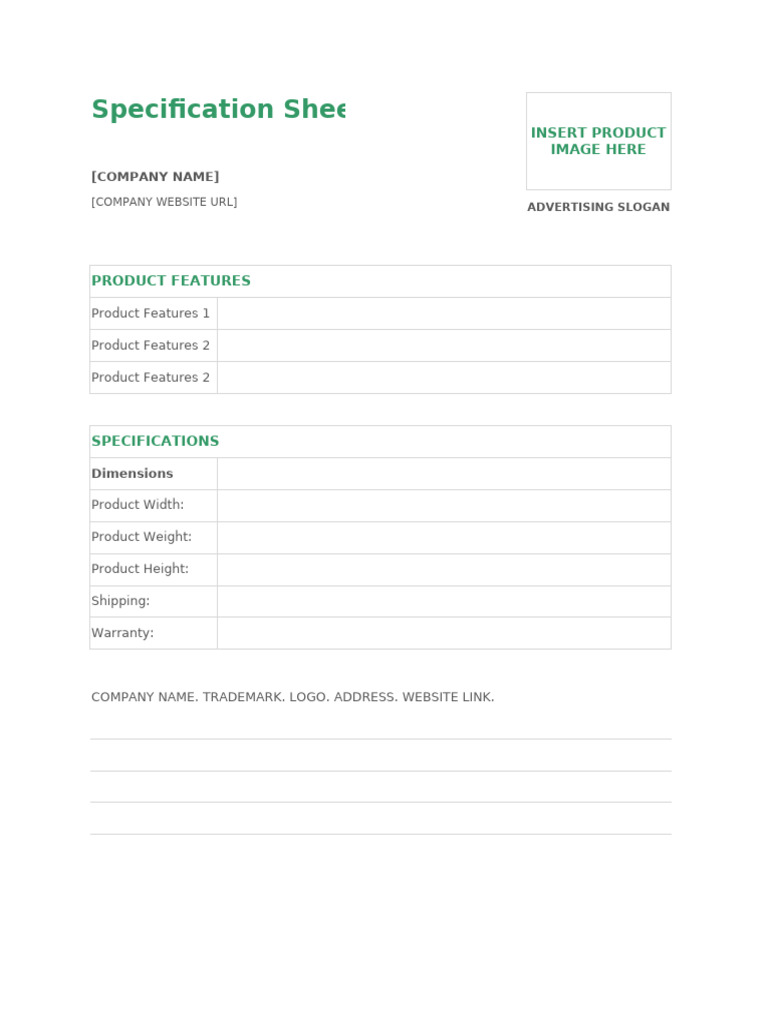 Spec Sheet 18 | PDF