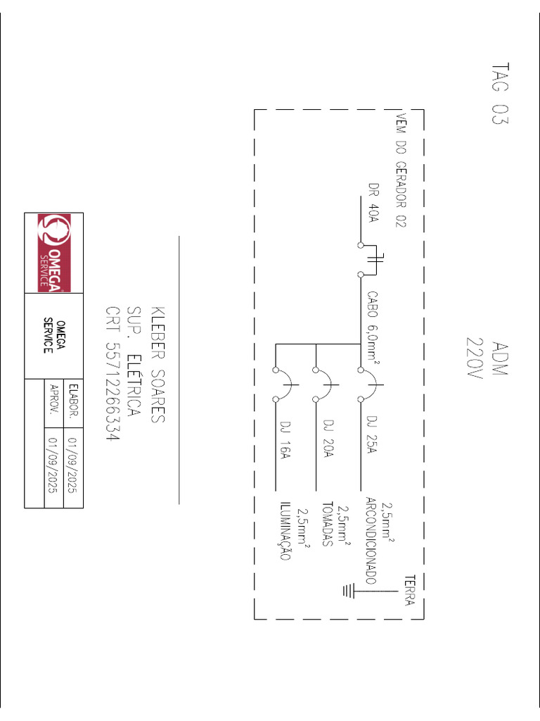 Diagrama Elétrico Contaneir Ct15-Tag 03 | PDF