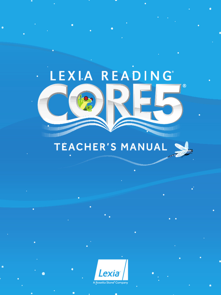 Lexia Reading Core5 Teacher's Manual | PDF | Phonics | Reading ...