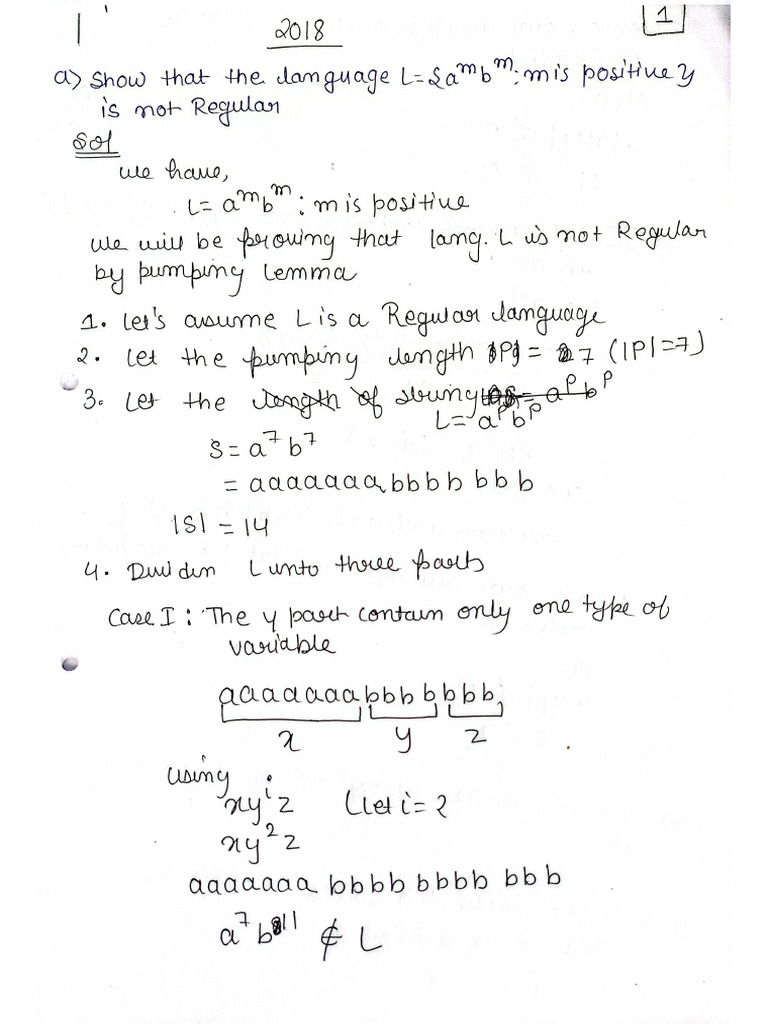 SN 2018 Pyq Solution | PDF