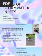Roadway Inlets: Design and Efficiency | PDF | Storm Drain | Physical ...