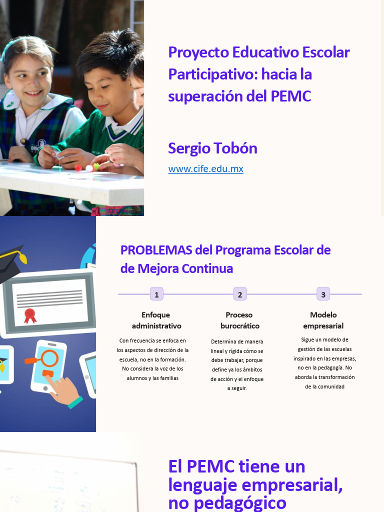Proyecto Educativo Participativo: Transformación Escolar | PDF | Plan ...
