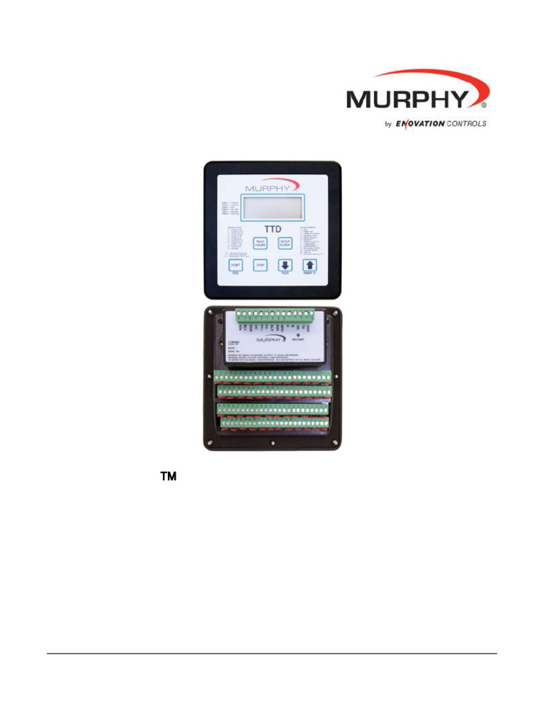 Murphy Manual | PDF | Power Supply | Menu (Computing)
