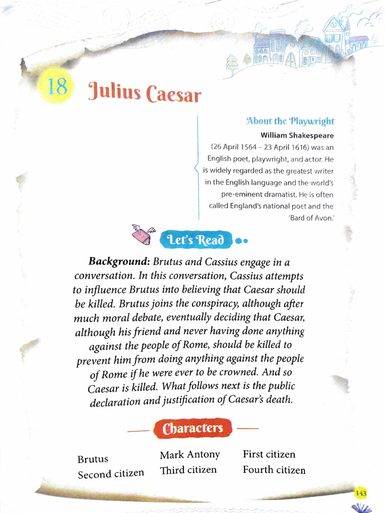 English Chapter 18 Julius Caesar | PDF