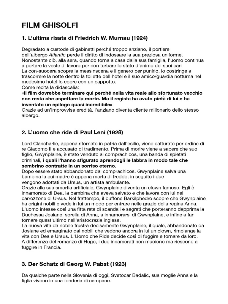 Lista Film | PDF