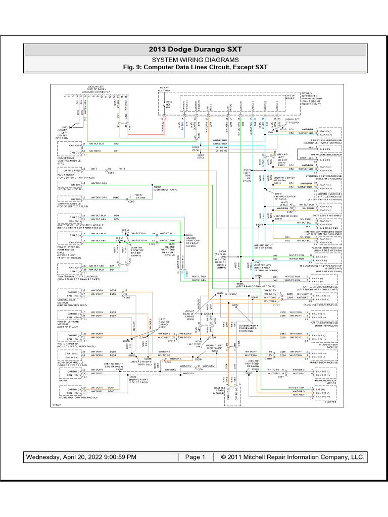 Durango Data Lines | PDF