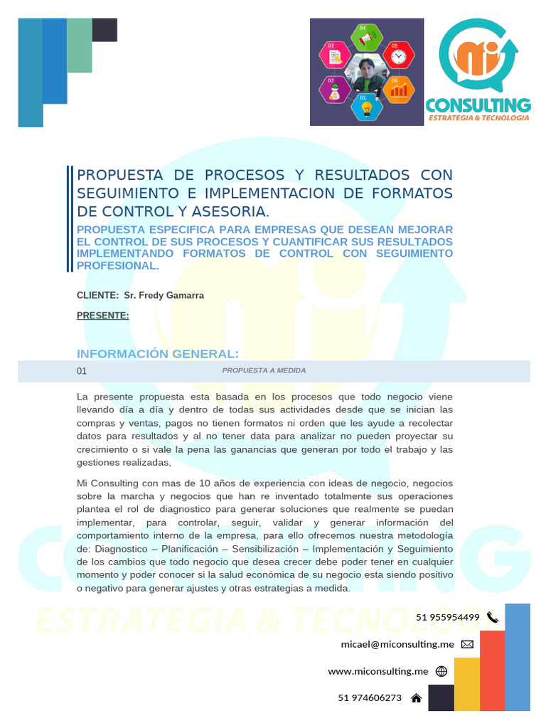 Mejora de Control Empresarial y Resultados | PDF | Business