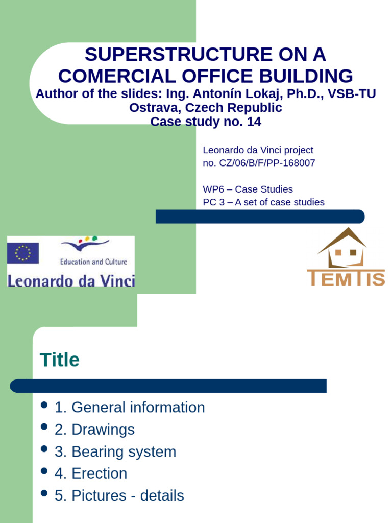 Case Study 14 Superstructure | PDF
