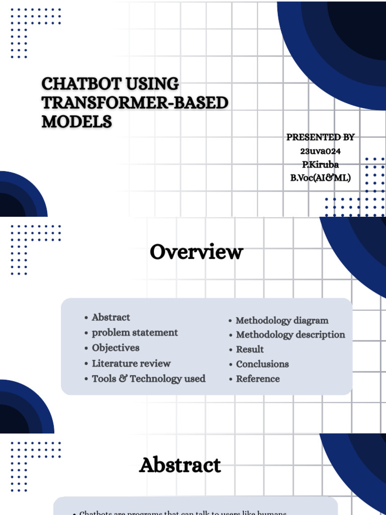 Transformer-Based Chatbot Development | PDF | Computing | Computational ...