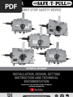 Emergency Stop Pull Wire Switch Guide | PDF | Fuse (Electrical) | Switch