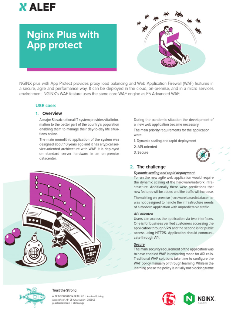 Datasheet F5 NGINX Case Study | PDF | Cloud Computing | Application ...