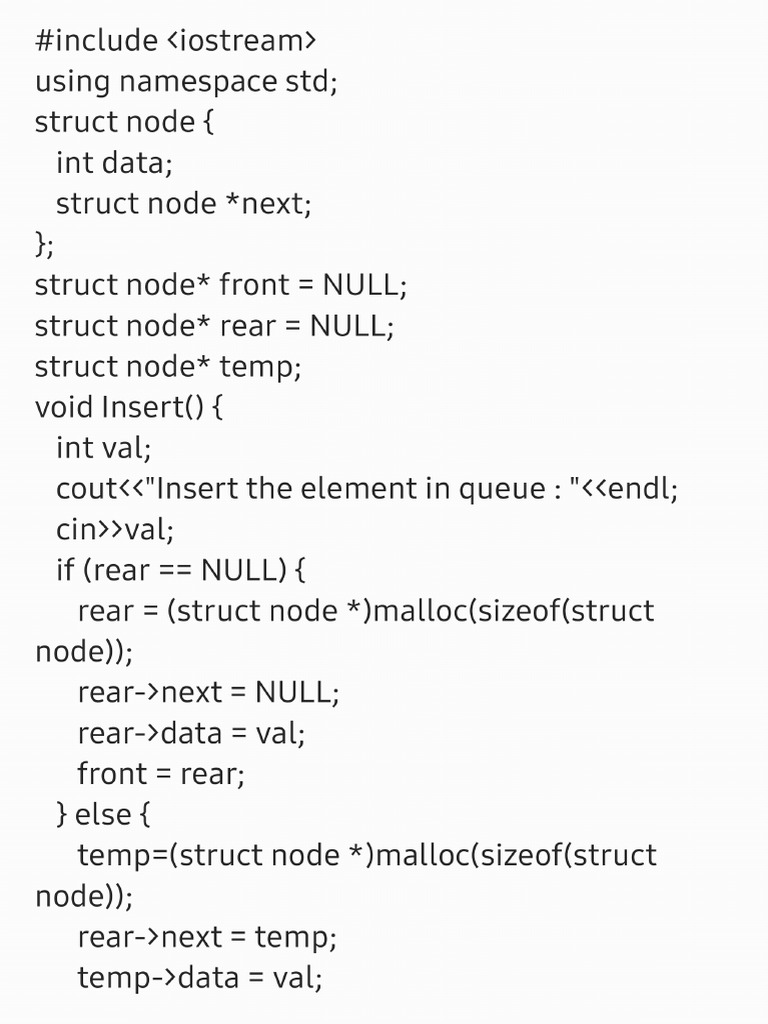 Queue | PDF