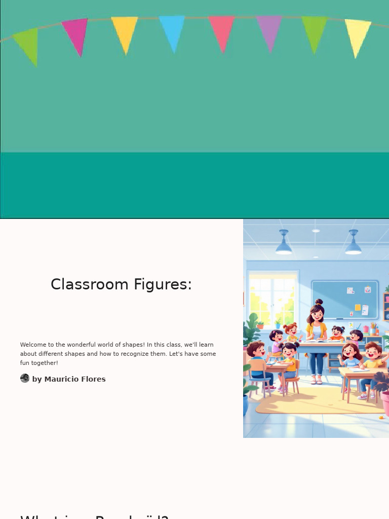 Classroom Figures Shapes | PDF