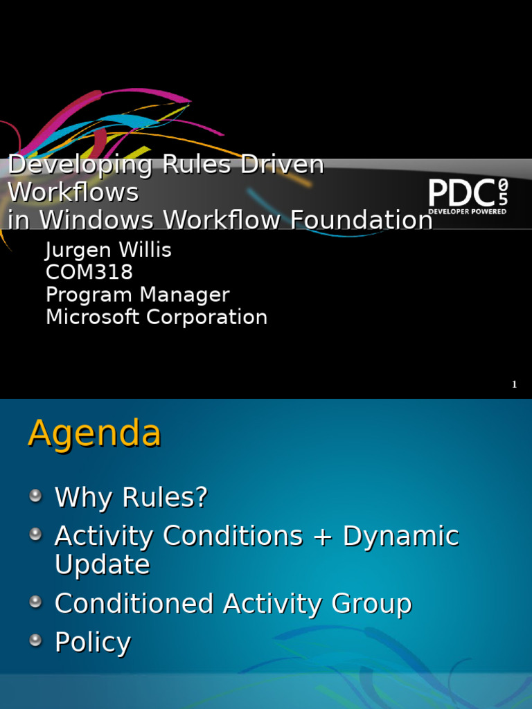 Rules-Driven Workflows in WF | PDF | Microsoft Windows | Library ...