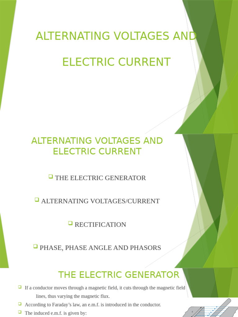 Alternating Voltage and Current Basics | PDF | Rectifier | Diode