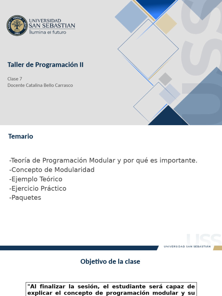 Programación Modular en Python: Taller 7 | PDF | Programación de ...