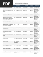 NPTEL Course Lectures and Transcripts | PDF