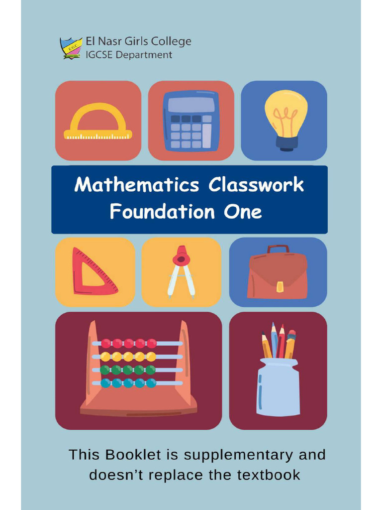 FS1 Mathematics CW - Watermark | PDF