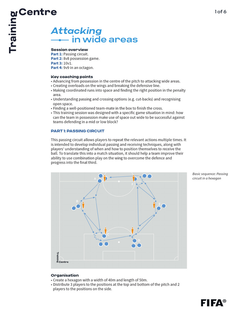 Attacking Patterns in Wide Areas | PDF | Forward (Association Football ...