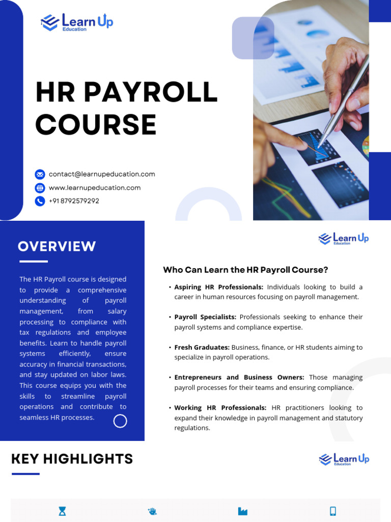 Free HR Payroll Course Overview | PDF | Payroll | Employee Relations