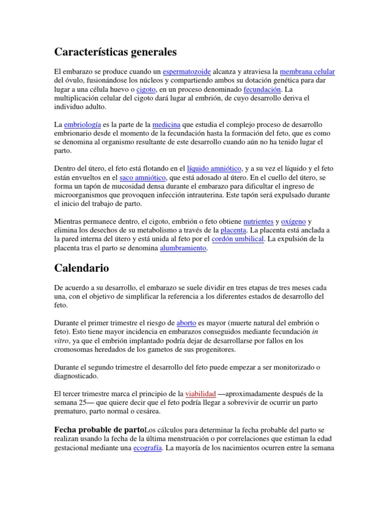 Características Generales