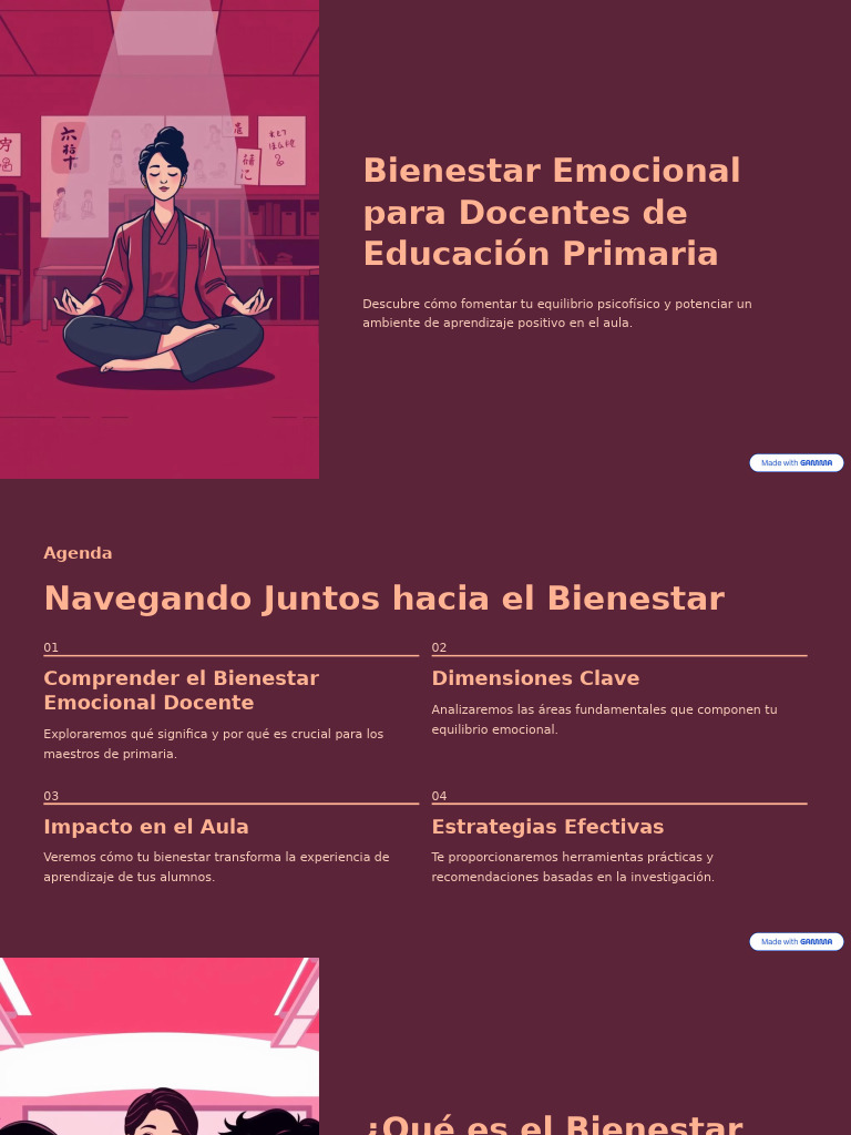Estrategias para el Bienestar Docente | PDF | Las emociones | Maestros