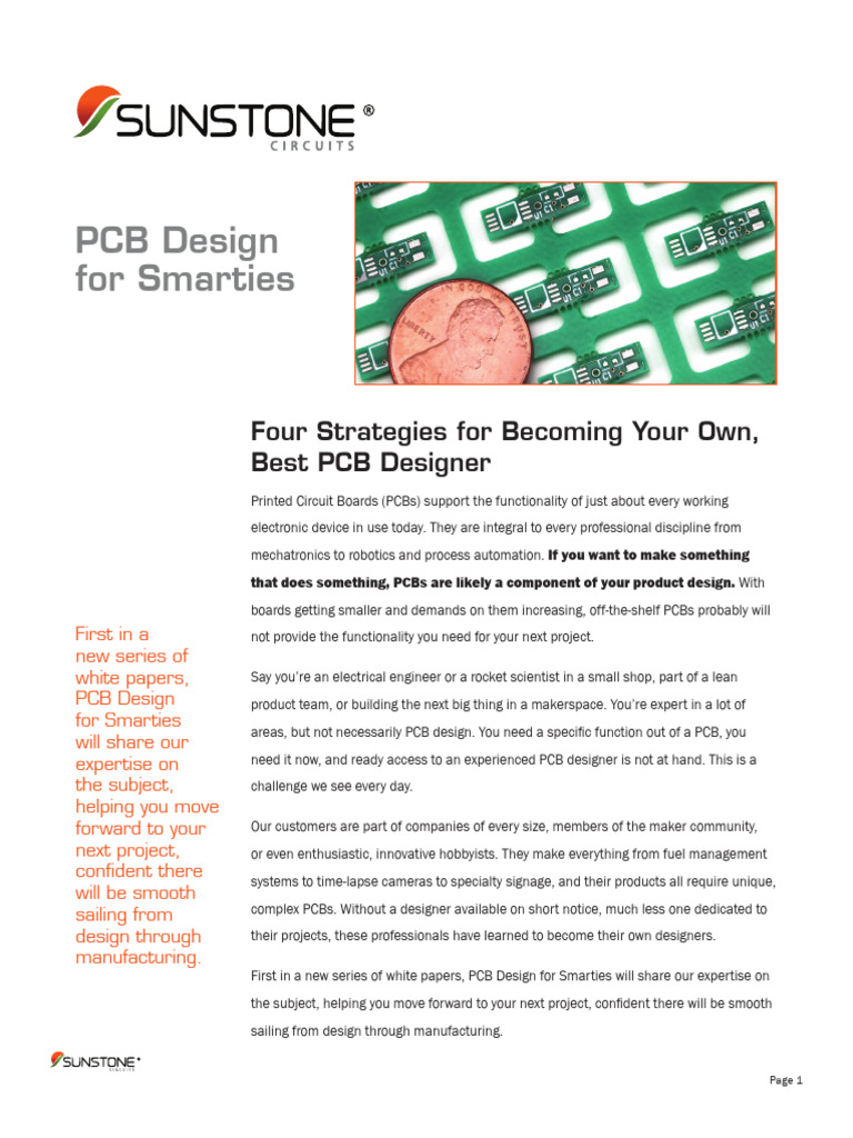 Master PCB Design: 4 Essential Strategies | PDF | Printed Circuit Board ...
