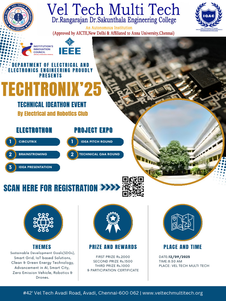 Tech Ideathon: Circutrix 2025 Event | PDF