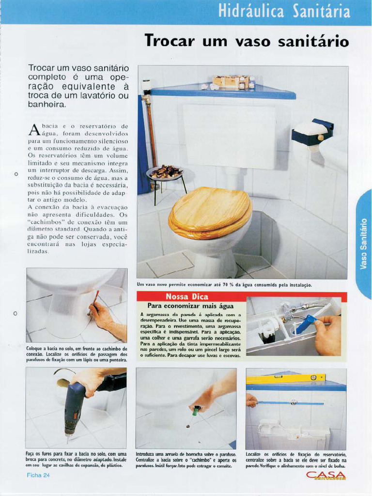 Trocar Um Vaso Sanitário | PDF