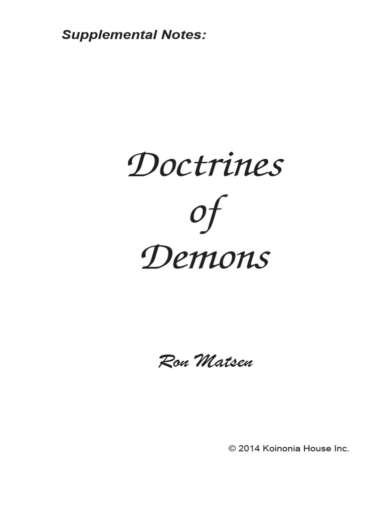 End Times and Doctrines of Demons | PDF | Jesus In Islam | Jesus